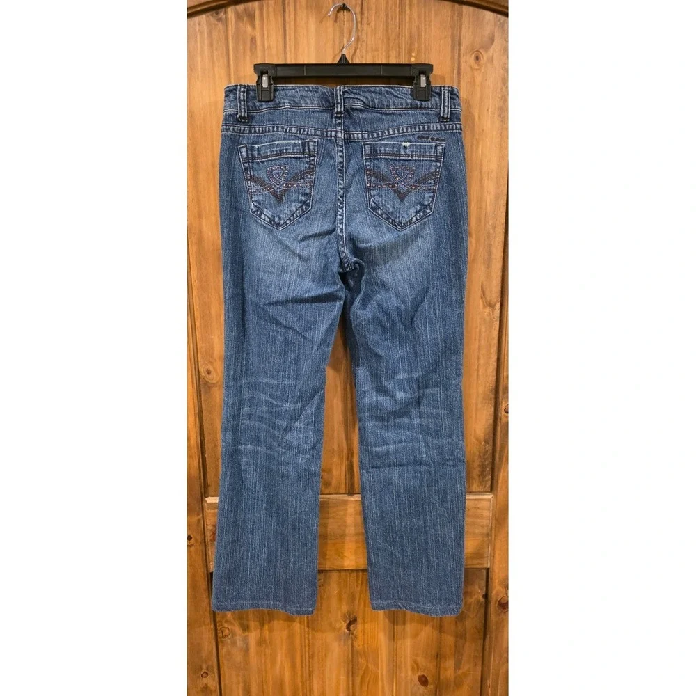 Dkny Jeans Straight Leg Jeans Womens 12 Bue‎ Denim Five Pockets Comfort Outdoor